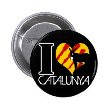 I Amor Catalunya Pins