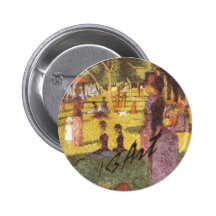 I arte del corazón - Seurat Pin