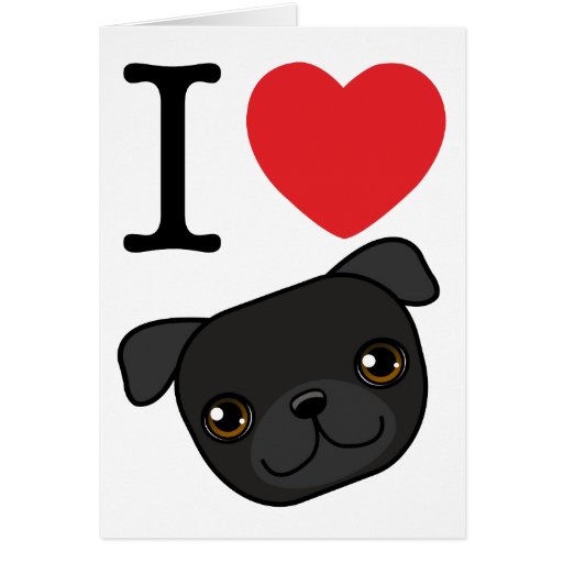 I barros amasados negros del corazón tarjeton