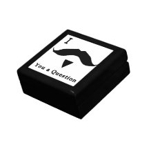 I bigote usted una pregunta caja de regalo