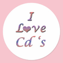 I Cdes del corazón (amor) pegatinas