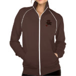 I chocolate del corazón (amor) chaqueta imprimida