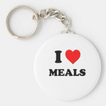 I comidas del corazón llaveros