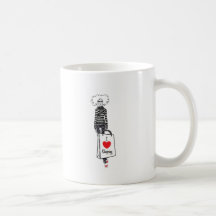 I compras del corazón taza