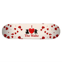 I corazón al vals patines personalizados