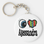 I corazón (amor) Alejandra Llavero Personalizado