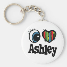 I corazón (amor) Ashley Llaveros Personalizados