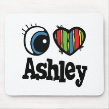 I corazón (amor) Ashley Tapete De Ratón