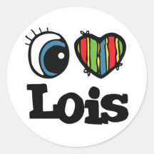 I corazón (amor) Lois Pegatina