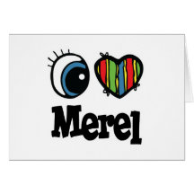 I corazón (amor) Merel Felicitaciones