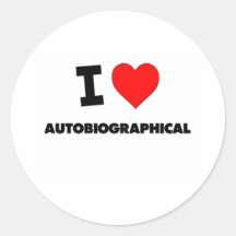 I corazón autobiográfico etiqueta