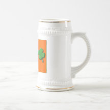 I corazón el irlandés taza