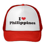 I corazón Filipinas Gorra
