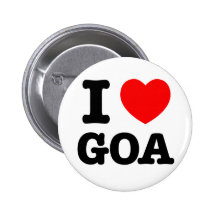 I corazón Goa Pin