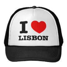 I corazón Lisboa Gorras De Camionero