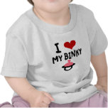 I corazón mi Binky Camisetas
