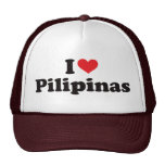 I corazón Pilipinas Gorros Bordados