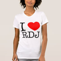 I corazón RDJ Camisetas