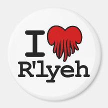 I corazón R'lyeh Iman Para Frigorífico