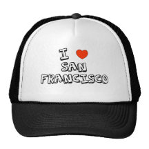 I corazón San Francisco Gorra