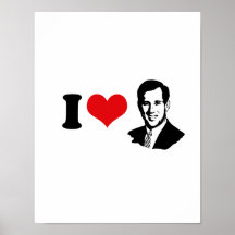 I CORAZÓN SANTORUM 2012 POSTERS