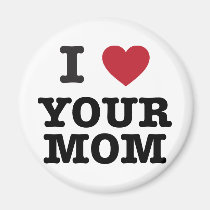 I corazón su mamá imanes