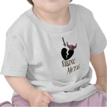 *I - corazón Viking Metal* Camisetas