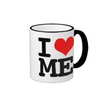 I corazón yo taza de café