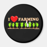 I cultivo del corazón imán para frigorífico