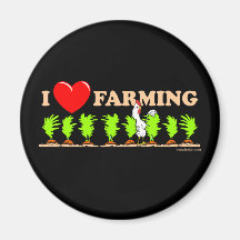 I cultivo del corazón imán para frigorífico