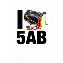 I (Dhol) 5AB Tarjetas Postales