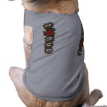 I fango del corazón camiseta de mascota