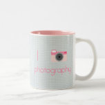 I fotografía del corazón taza