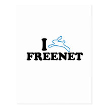 I freenet del conejito tarjeta postal