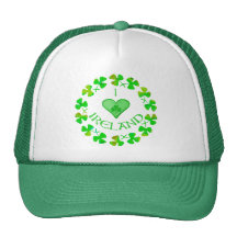 I gorras de Irlanda del corazón