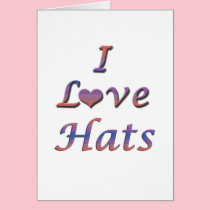 I gorras del corazón (amor) tarjetas
