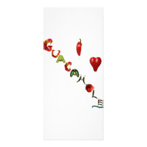 I Guacamole del corazón Tarjetas Publicitarias A Todo Color