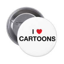 I insignia de los DIBUJOS ANIMADOS del CORAZÓN Pin