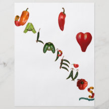 I Jalapenos del corazón Tarjetones