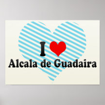 I Love Alcala de Guadaira, España Posters
