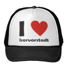 I love Isarvorstadt Truckerkappe