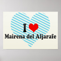 I Love Mairena del Aljarafe, España Poster