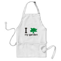 i love my garden schürzen