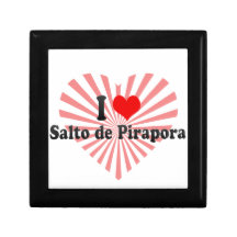 I Love Salto de Pirapora, el Brasil Caja De Regalo