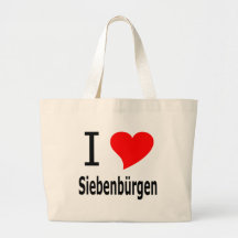 I love Siebenbürgen Tragetasche
