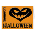 I Luv Halloween Jacko #1 Felicitación