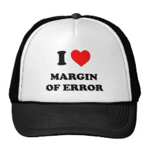 I margen de error del corazón gorro de camionero