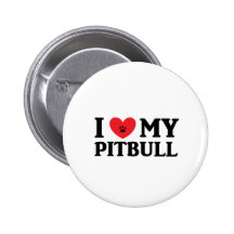 ♥ I mi Pitbull Pins