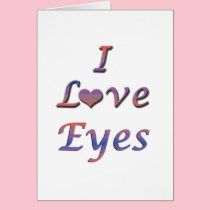 I ojos del corazón (amor) tarjetas