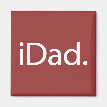 i papá (iDad) Imán Para Frigorifico